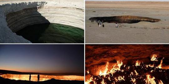 Visit The Door to Hell at KaraKum Desert, Turkmenistan