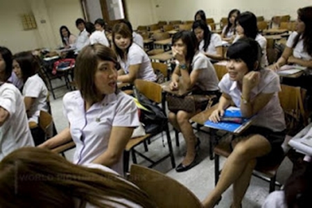 The First Transgender University in Bangkok, Thailand