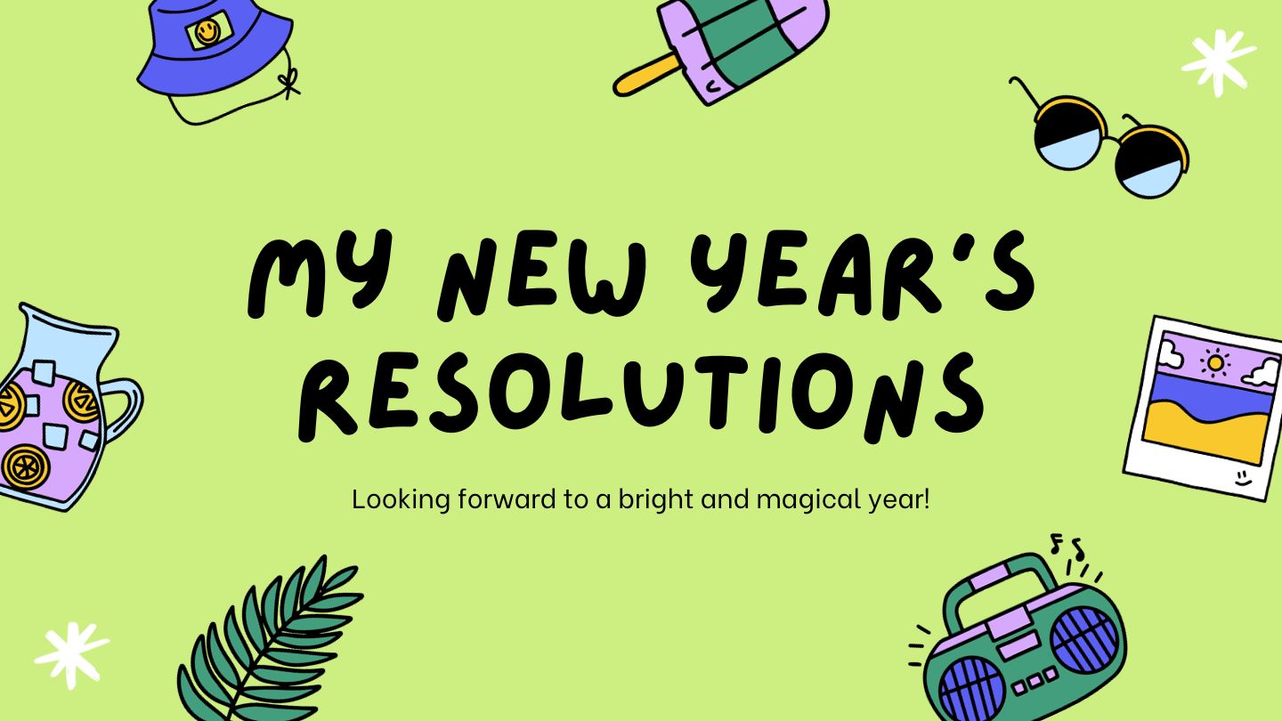 New Year Resolutions Planner